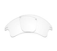 Revant Replacement Lenses compatible with Oakley Fast Jacket XL OO9156 Sunglasses - Non-Polarized Crystal Clear
