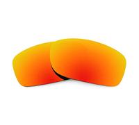 Revant Replacement Lenses compatible with Oakley Fives Squared OO9238 Sunglasses - Polarized Mirrored Fire Red
