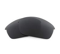 Revant Replacement Lenses compatible with Oakley Flak Jacket OO9008 Sunglasses - Polarized Stealth Black