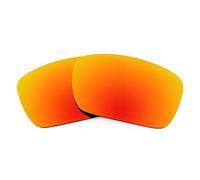 Revant Replacement Lenses compatible with Oakley Fuel Cell OO9096 Sunglasses - Polarized Mirrored Fire Red
