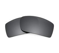 Revant Replacement Lenses compatible with Oakley Gascan OO9014 Sunglasses - Polarized Mirrored Black Chrome