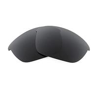 Revant Replacement Lenses compatible with Oakley Half Jacket 2.0 OO9144 Sunglasses - Polarized Stealth Black