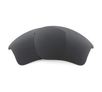 Revant Replacement Lenses compatible with Oakley Half Jacket 2.0 XL OO9154 Sunglasses - Polarized Stealth Black