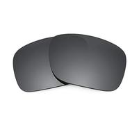 Revant Replacement Lenses compatible with Oakley Holbrook OO9102 Sunglasses - Polarized Mirrored Black Chrome