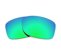 Revant Replacement Lenses compatible with Oakley Jupiter Squared OO9135 Sunglasses - Polarized Mirrored Emerald Green