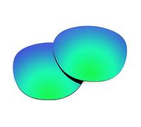 Revant Replacement Lenses compatible with Oakley Latch OO9265 Sunglasses - Polarized Mirrored Emerald Green