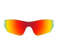Revant Replacement Lenses compatible with Oakley Radar Edge OO9184 Sunglasses - Polarized Mirrored Fire Red