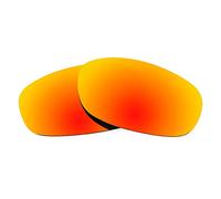 Revant Replacement Lenses compatible with Oakley Whisker (2020) OO4141 Sunglasses - Polarized Mirrored Fire Red