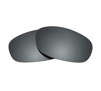 Revant Replacement Lenses compatible with Ray-Ban RB3221 62mm Sunglasses - Polarized Mirrored Black Chrome