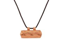 Revanth Export Copper Taweez Pendant Necklace, Pure Copper Tabij Amulet with Black Thread Cord, Spiritual Protection Talisman, Adjustable Unisex Jewelry for Men & Women