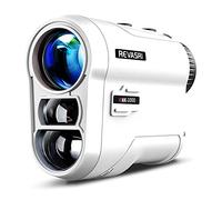 REVASRI Golf Rangefinder with Slope and Pin Lock Vibration, External Slope Switch for Golf Tournament Legal, Rangefinders with Rechargeable Battery 1000YDS Laser Range Finder