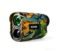 REVASRI Laser Range Finder for Hunting, 2200/3300 Yards Range, Vertical, Horizontal, Speed and Scan Measurement, 6X Magnification Clear View Rangefinder with USB-C Rechargeable (2200 Yards)