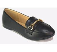 Reveal Isabelle Slip-On Shoes Kids | Slip On Shoes | Black Pu | UK Size 1