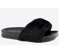 Reveal Mariya Sliders Kids Girls | Slip On Shoes | Black | UK Size 13
