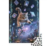 Reveal The Magic of Devon Rex - 1000 Piece Wooden Puzzle for Enthusiasts - Engage in Hours of Fun And Learning for All Ages