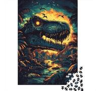 Reveal The Magic of Dinosaur - 1000 Piece Wooden Puzzle for Enthusiasts - Engage in Hours of Fun And Learning for All Ages