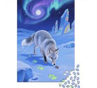 Reveal The Magic of Fox - 1000 Piece Wooden Puzzle for Enthusiasts - Engage in Hours of Fun And Learning for All Ages