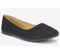 Reveal Tiffany Womens Slip On Shoes | Slip On Shoes | Black | UK Size 4