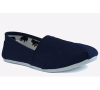 Reveal Vera Womens Slip On Shoes | Slip On Shoes | Navy | UK Size 6