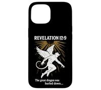 Revelation 12:9 - The Great Dragon Christian Bible Verse Case for iPhone 15