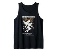 Revelation 12:9 - The Great Dragon Christian Bible Verse Tank Top