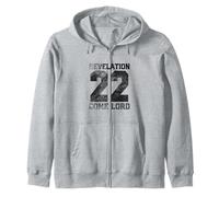 Revelation 22 Come Lord Zip Hoodie