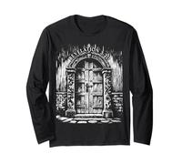 Revelation 3:20 I Stand at The Door and Knock - Jesus Quote Long Sleeve T-Shirt