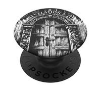 Revelation 3:20 I Stand at the Door and Knock - Jesus Quote PopSockets Adhesive PopGrip