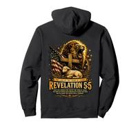 Revelation 5:5 Christian Lion of the Tribe of Judah Pullover Hoodie
