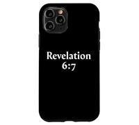 Revelation 6:7 - Funny Bible Quote Reference Gen Alpha Meme Case for iPhone 11 Pro