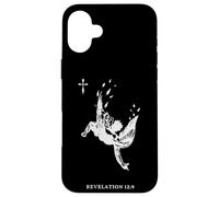 Revelations 12:9 - Fallen Angel Satan Biblical Art Case for iPhone 16 Plus