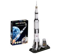 Revell 00250 NASA 3D Puzzle Apollo 11 Saturn V 1969 Moon Landing Rocket Model