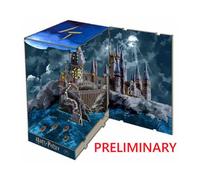 Revell Tiny Adventures Tiny Adventures - Harry Potter Hogwarts Castle Book Nook - With LED Lighting, 3D Miniature DIY Wooden Craft