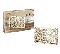 Revell 00613 - Tiny Adventures - Kinetic Picture - Wooden Model Kit - with Rubber Band Mechanism & Starting Key - Length 34cm