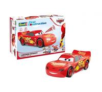 Cars 00920 First Lightning McQueen Disney (Light & Sound) 1:20 Scale, Red