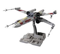 Revell 01200 X-Wing Starfighter Bandai (Click System) 1:72 Scale Unbuilt, Pre-coloured, Click-Together (Non-Glue), Plastic Model Kit