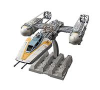 Revell Plastic Model Kit - Y-Wing Starfighter (Bandai) 1:72 Scale - Click-Together, Pre-coloured