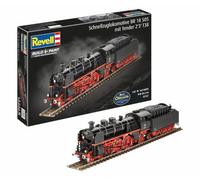 Revell 02167 Express Locomotive BR 18 505 with Tender 2, 3, T38 1:87 Scale Unbuilt, Unpainted Plastic Model Kit