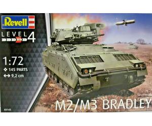 Revell 03143 M2 / M3 BRADLEY IFV / CFV infantry fighting vehicle 1:72