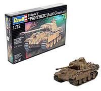 Pzkpfw V Panther Ausf.g Tank 1:72 Plastic Model Kit Revell
