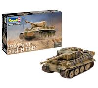 Revell Plastic Model Kit PzKpfw VI Ausf. H Tiger 1:72 Scale Unbuilt Unpainted 03262