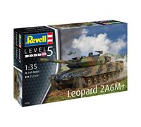 Revell 03342 Leopard 2 A6M+ Tank 1:35 Scale Unbuilt or Unpainted Plastic Model Kit
