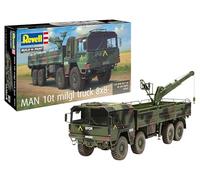 Revell 03367 Man 10t milgl 8x8 Truck 1:35 Scale - Unbuilt/Unpainted Plastic Model Kit