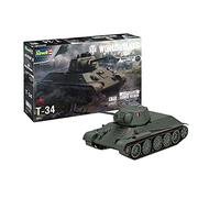 Revell 03510 T-34 World of Tanks 1:72 Scale Plastic model kit, Coloured