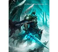 Revell Gift Set 03515 The Lich King: World of Warcraft 1:16 Scale Unbuilt Plastic Model Kit with Accessories