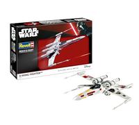 Revell Kit de modélisme Star Wars X-Wing Fighter I Chasseur de rébellions I Modèle très détaillé à l'échelle 1:57 I Figurine Pilote incluse I Parfait Pour les Amateurs de Star Wars à partir de 10 ans