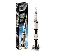 Revell 03704 Gift Set Apollo 11 Saturn V Rocket (1:96 Scale) Plastic Model kit, Various
