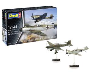 Revell 03770 - 1/144 Messerschmitt Bf109E & Junkers Ju87B Stuka - New
