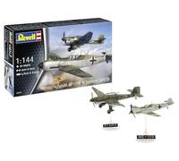 Revell 03770 Messerschmitt Bf109E & Junkers Ju87B Stuka 1:144 Scale Unbuilt/Unpainted Plastic Model Kit