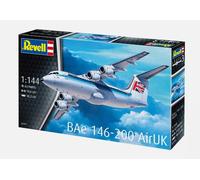 Revell 03791 BAe 146 (RJ85) Aircraft 1:144 Scale Unbuilt/Unpainted Plastic Model Kit, Molded Colour